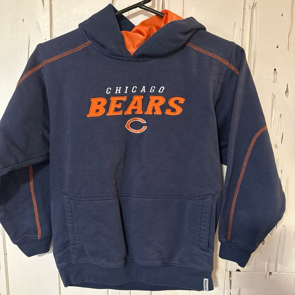 Chicago Bears, Youth Hoodie, NFL, Reebok, Medium (8/10)